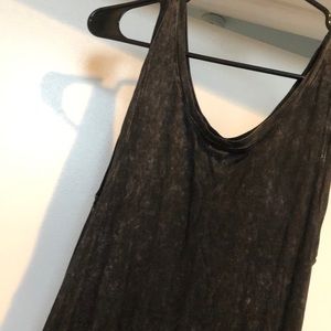 Cool grey marbled maxi dress